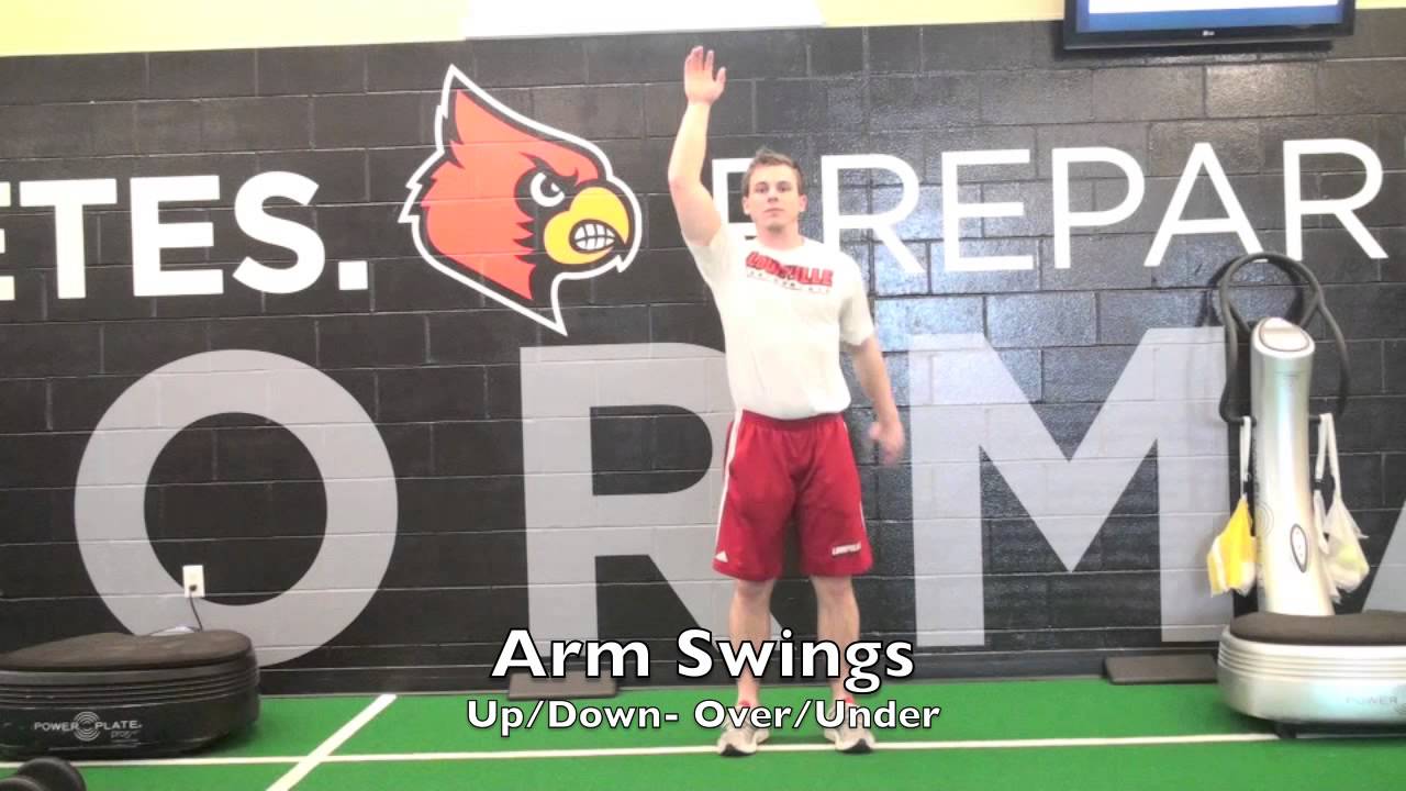 Arm Swings Up Down Over Under - YouTube