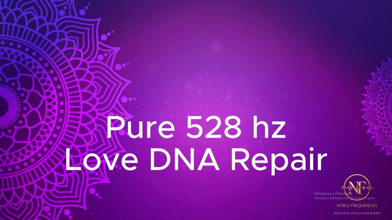 528 Hz Pure Tone + Gentle Rain | Miracle Frequency | DNA Repair & Deep Sleep | 1 Hour