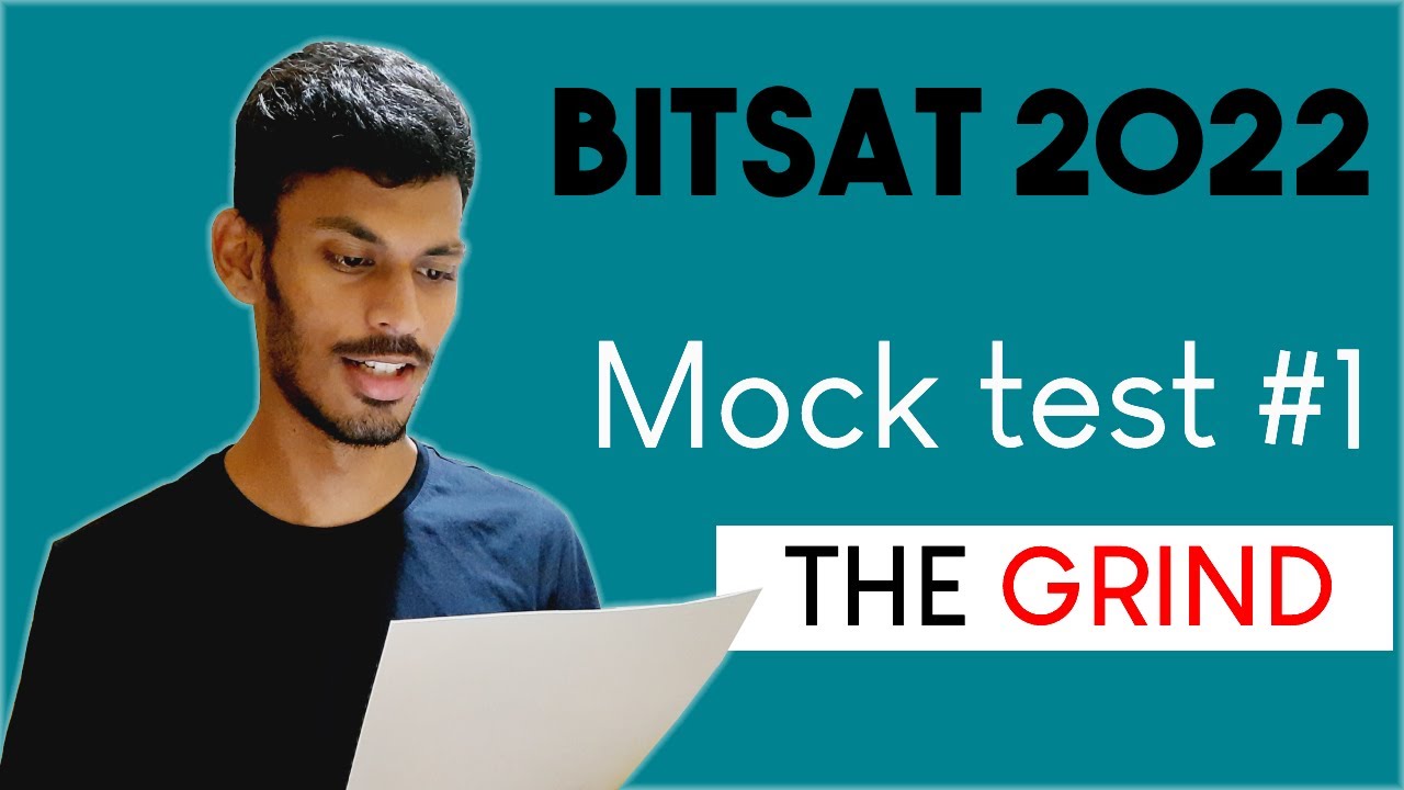 BITSAT 2022 | Mock Test Series | Paper 1