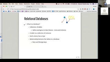 DSI Workshop: Relational Databases and SQL in R