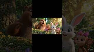 The Bunny’s Magical Journey ✨ | Part 2 #ai #cinematic #viral #animation #cute #story