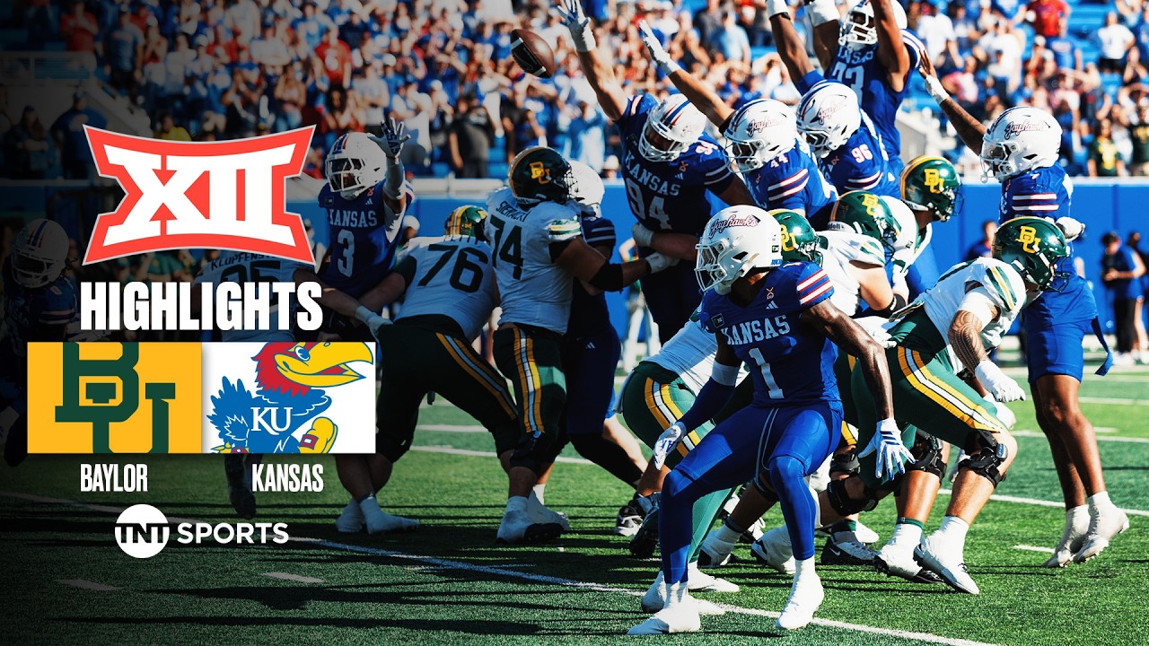 Kansas vs. Baylor: 2026 NCAA football regular season extended highlights
