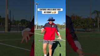 Old drills were dangerous 😭 #viralshort #football #sports #footballshorts #viral #athlete #skit