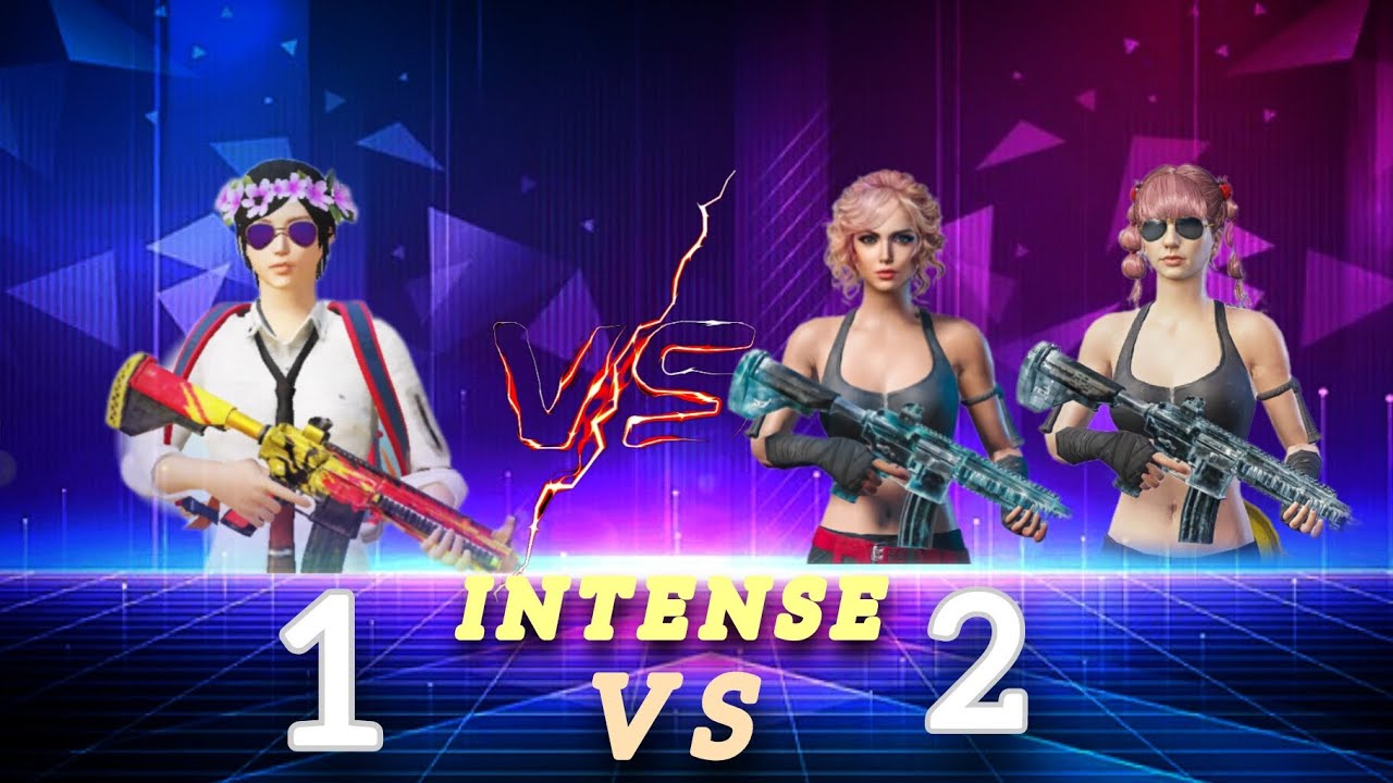 1 vs 2 intense tdm match |20 fps gameplay |20 fps player - YouTube