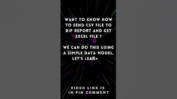 How to Create a BIP Report in Oracle Fusion using CSV as Input to Generate Excel Output, OIC 3 .xlsx