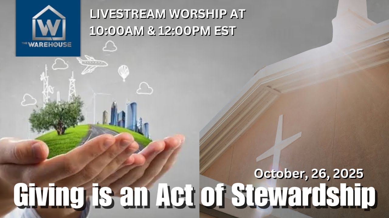 Livestream | Giving is an Act of Stewardship | Sherman Bradley | The Warehouse Church