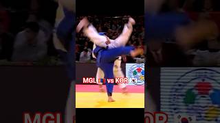 MGL 🇲🇳 - KOR 🇰🇷 🥋✨️🥋 #judo #дзюдо #ippon #柔道 #유도 #kurash #sambo #music #sports