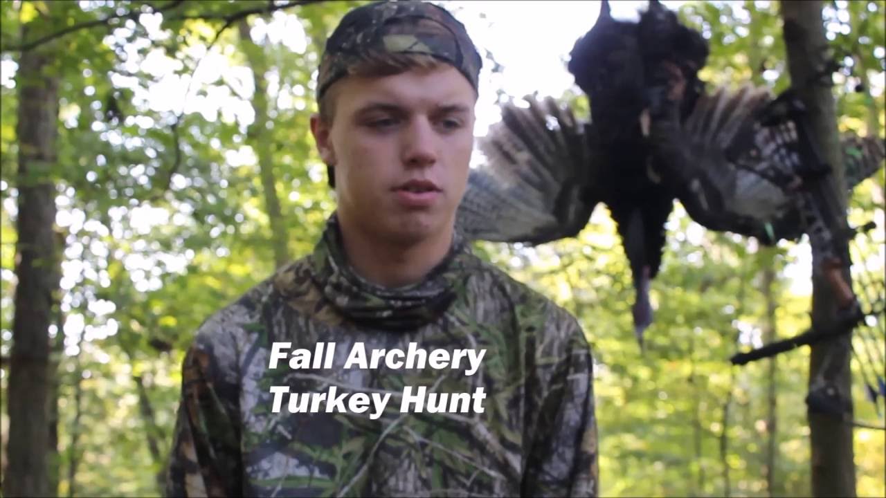 2016 Fall Archery Turkey Hunt Hardwood Outdoors YouTube