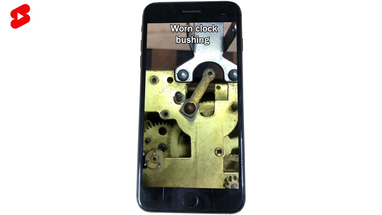 Worn clock bush that needs replacing 