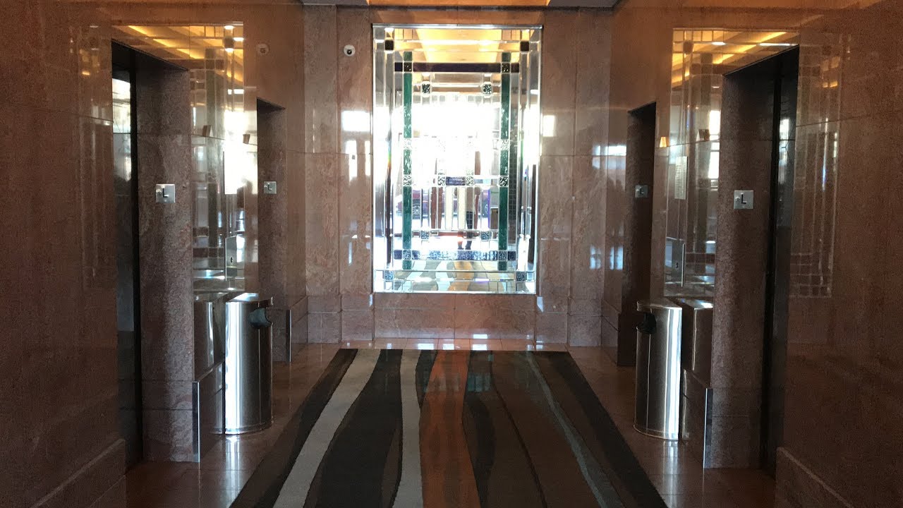 1990 Dover High-Speed Gearless Traction Elevators at The Clyde Hotel in Downtown Albuquerque, NM