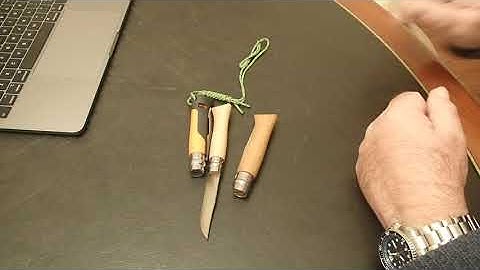 Opinel knives a quick look & dealing with a stuck blade