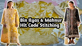 Mahnur & Bin Ilyas Hit Code Stitching| Winter Dress Designs 2025-26 | Latest dress designing ideas