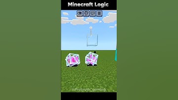 Minecraft Logic...💀🔥 #minecraft