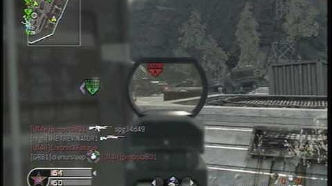 Call of Duty 4 - Domination #17 W/ Ancient Commentary - M4 Carbine on Countdown Part 1