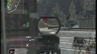Call of Duty 4 - Domination #17 W/ Ancient Commentary - M4 Carbine on Countdown Part 1