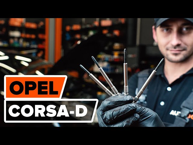Comment remplacer un bougie de préchauffage sur OPEL CORSA D [TUTORIEL  AUTODOC] - YouTube