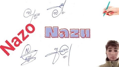 Nazo name signature style#name signature with arooj