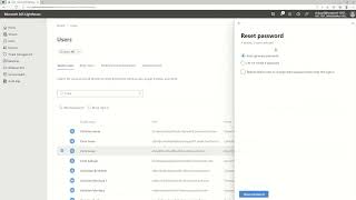 Find and reset a user password in M365 Lighthouse