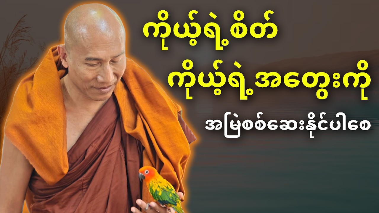 ကိုယ့်ရဲ့စိတ်နဲ့အတွေးကို အမြဲစစ်ဆေးနိုင်ပါစေ