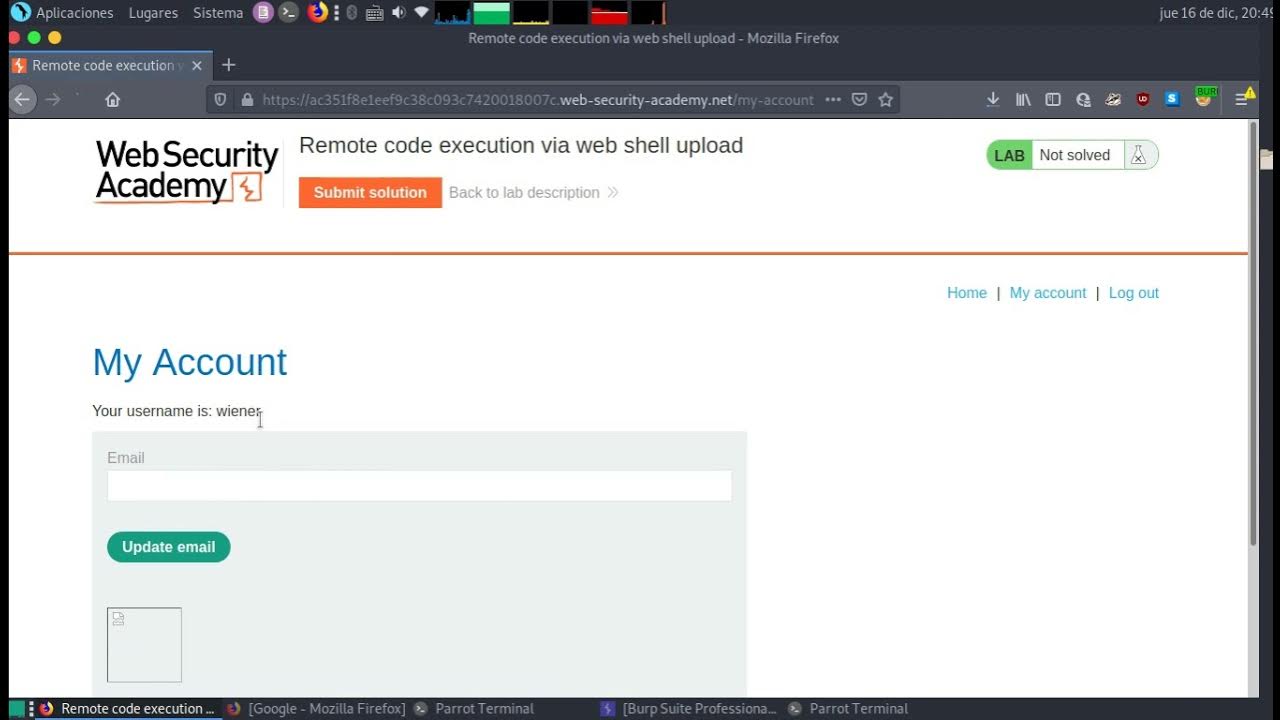 Remote code execution