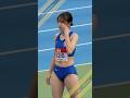空と地面の間の弧【副島珠華】選手 2025年 個人 女子三段跳 #shorts