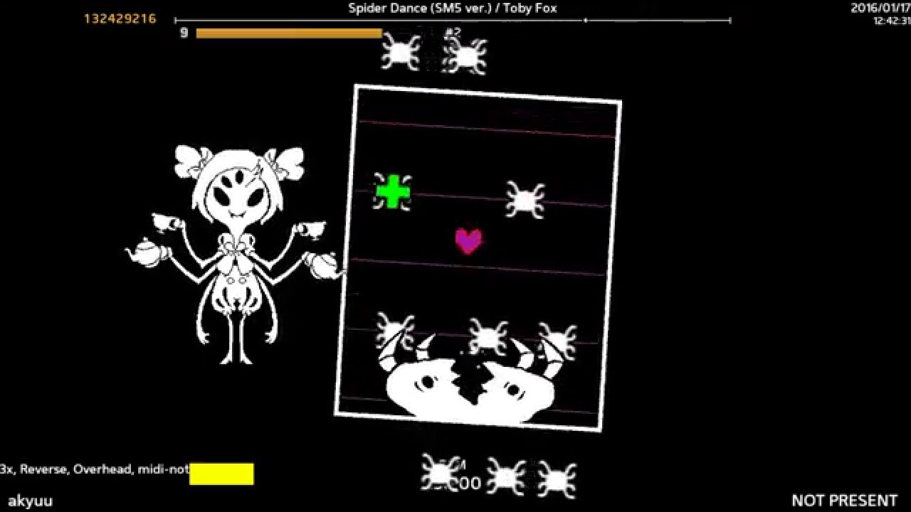 Toby Fox Spider Dance Undertale Youtube