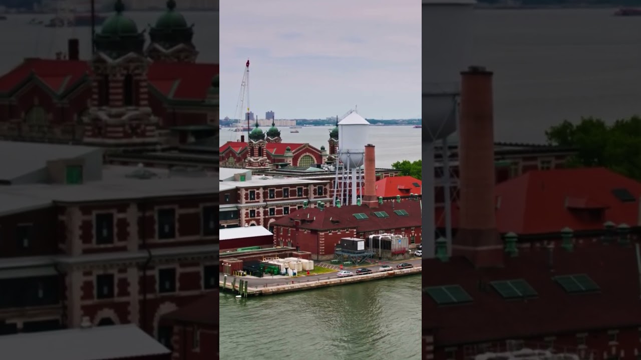 Discover the Historic Gateway to America: Ellis Island, New York 😍 🥰 