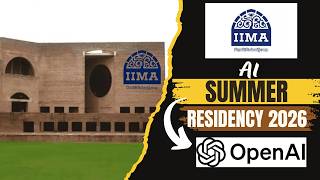 AI Summer Residency Program 2026 || Chance To Visit IIM Ahmedabad || Earn Free Credits || Hurry Up!!