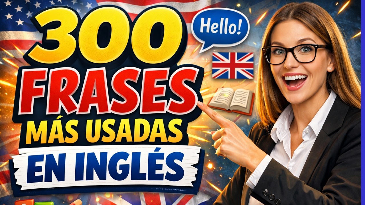 🎥 LAS 300 FRASES MÁS USADAS EN INGLÉS  ✅ 