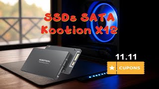 SSD SATA Kootion X12 - Testamos os SSDs mais baratos do Aliexpress no Brasil 128GB e 2TB @kootion