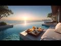 Pastel Ocean Morning ☕ Luxury Tropical Breakfast to Start Your Day 🌴