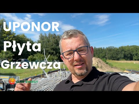Uponor ogrzewanie w płycie fundamentowej 👍