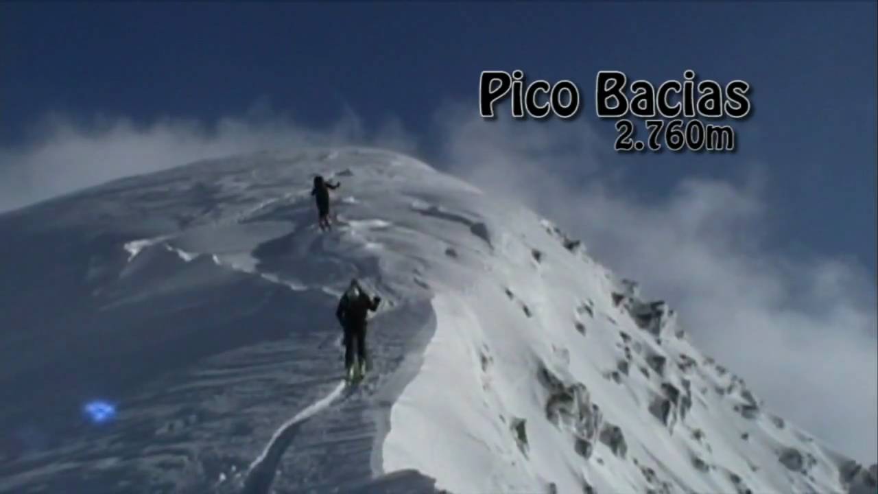 Bacias, nieve polvo
