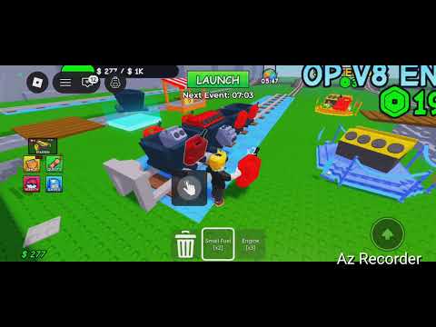 I build my own cart/roblox game / build a cart