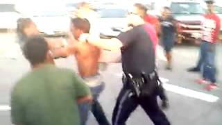 Raw footage: Fight erupts at Drew Expo in Roanoke