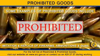PROHIBITED GOODS
