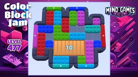 Color Block Jam 477 walkthrough solution