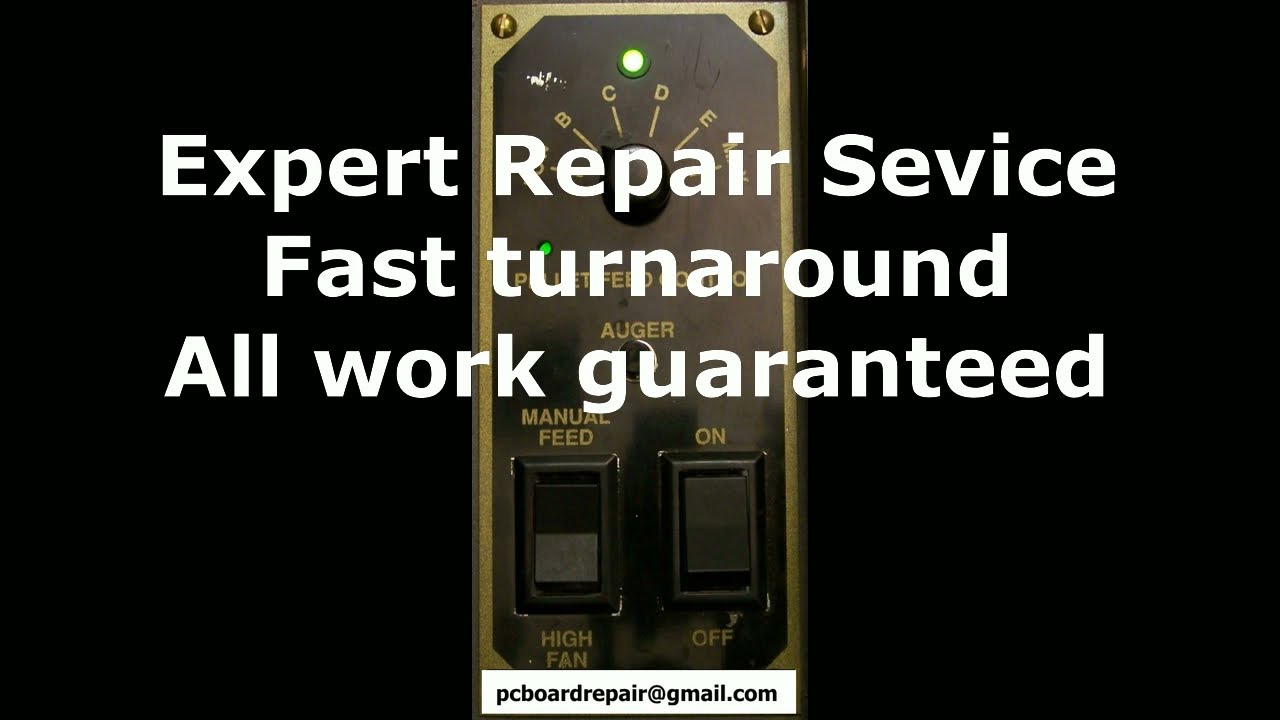 Breckwell Pellet Stove Control Panel Repair Service 2021 - YouTube