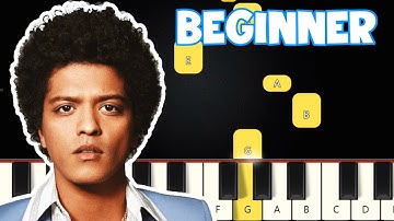 When I Was Your Man - Bruno Mars | Beginner Piano Tutorial | Easy Piano