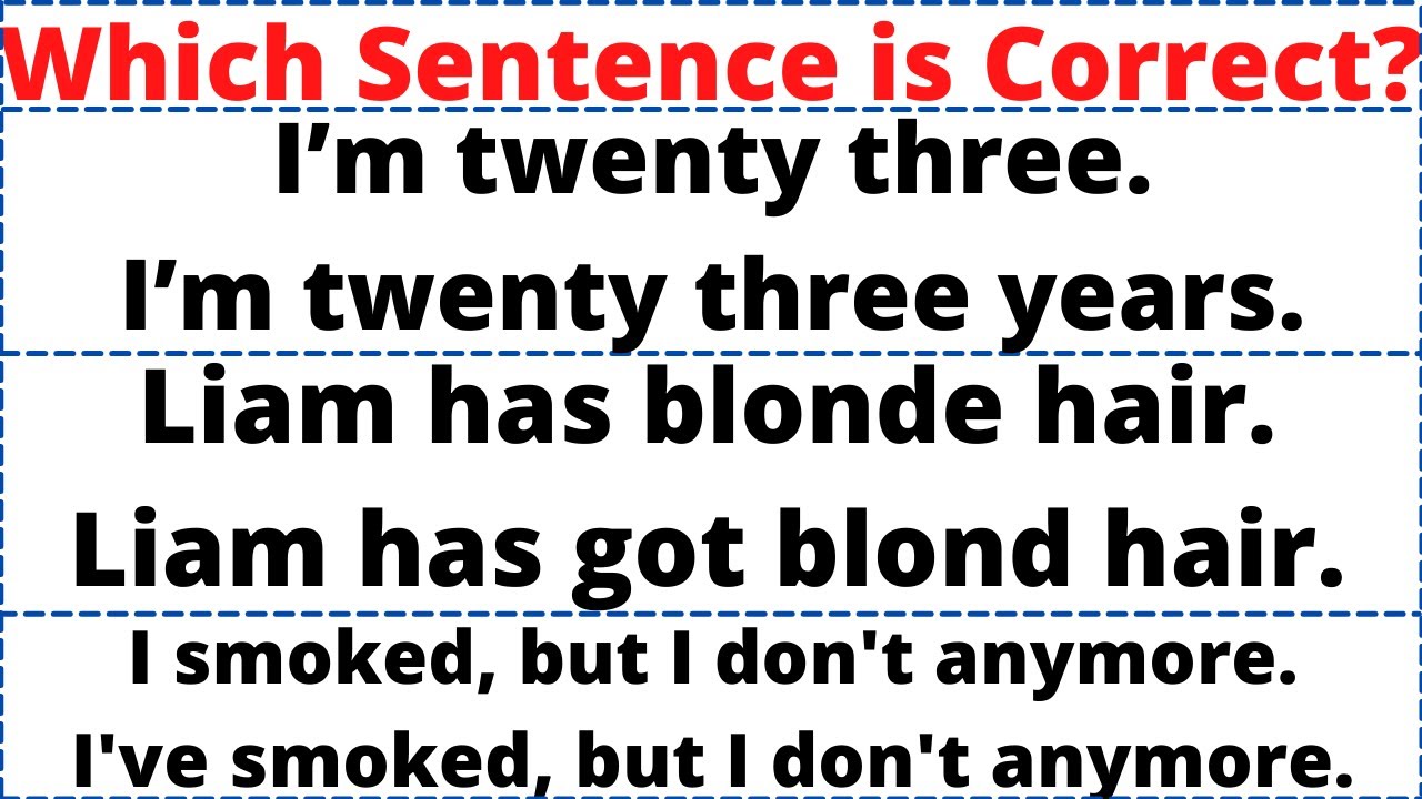 English Grammar Quiz: 30 Questions Level Test- Intermediate |English MasterClass|