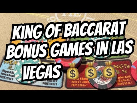 Playing bonus side bets on baccarat is like playing slots. Here’s why… #kingofbaccarat #vegas #cards