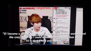 Engsubss Bullying Bts V Taehyung Afreecatv Bj Brags