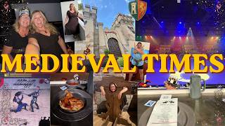 MEDIEVAL TIMES WITH CANDICE ⚔️🍗🤎 | #sistersaturday vlog 352