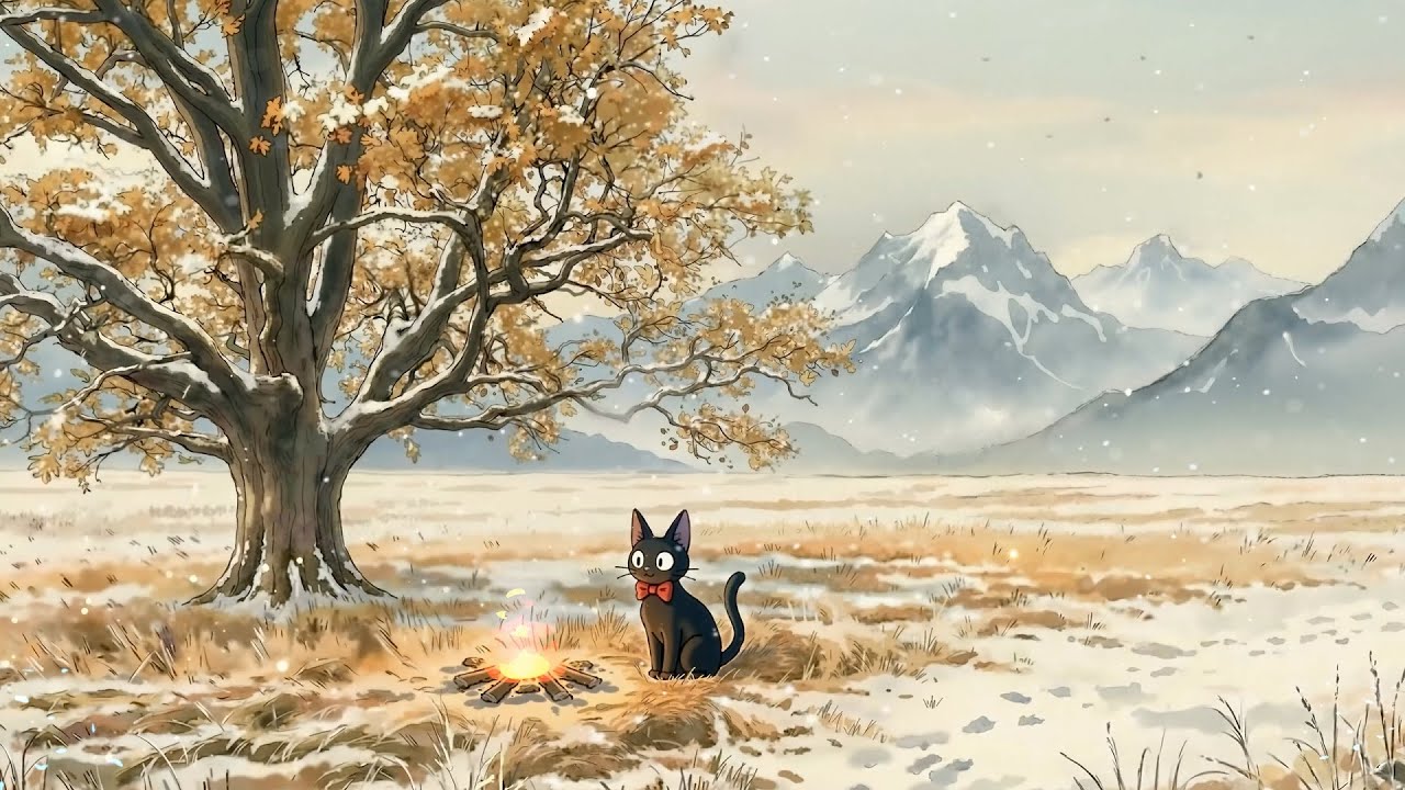 Прекратите слишком много думать | Зимний лоу-фай хип-хоп для учебы и работы