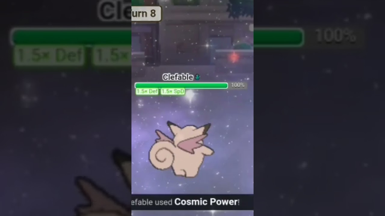 Clefable gets stats| Pokemon showdown