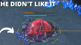 I Built My Hatcheries IN His Base - Proxy Hatch to GM #2