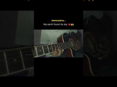 Jeena Jeena 🤍 | Atif Aslam |  #guitarcover #jeenajeenasong