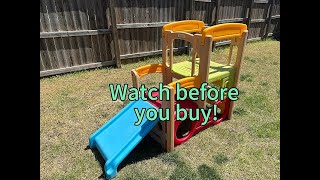 Simplay3 Adventure Climber Jungle Gym Review | Active Toddler and Preschool Outdoor Climbing Set