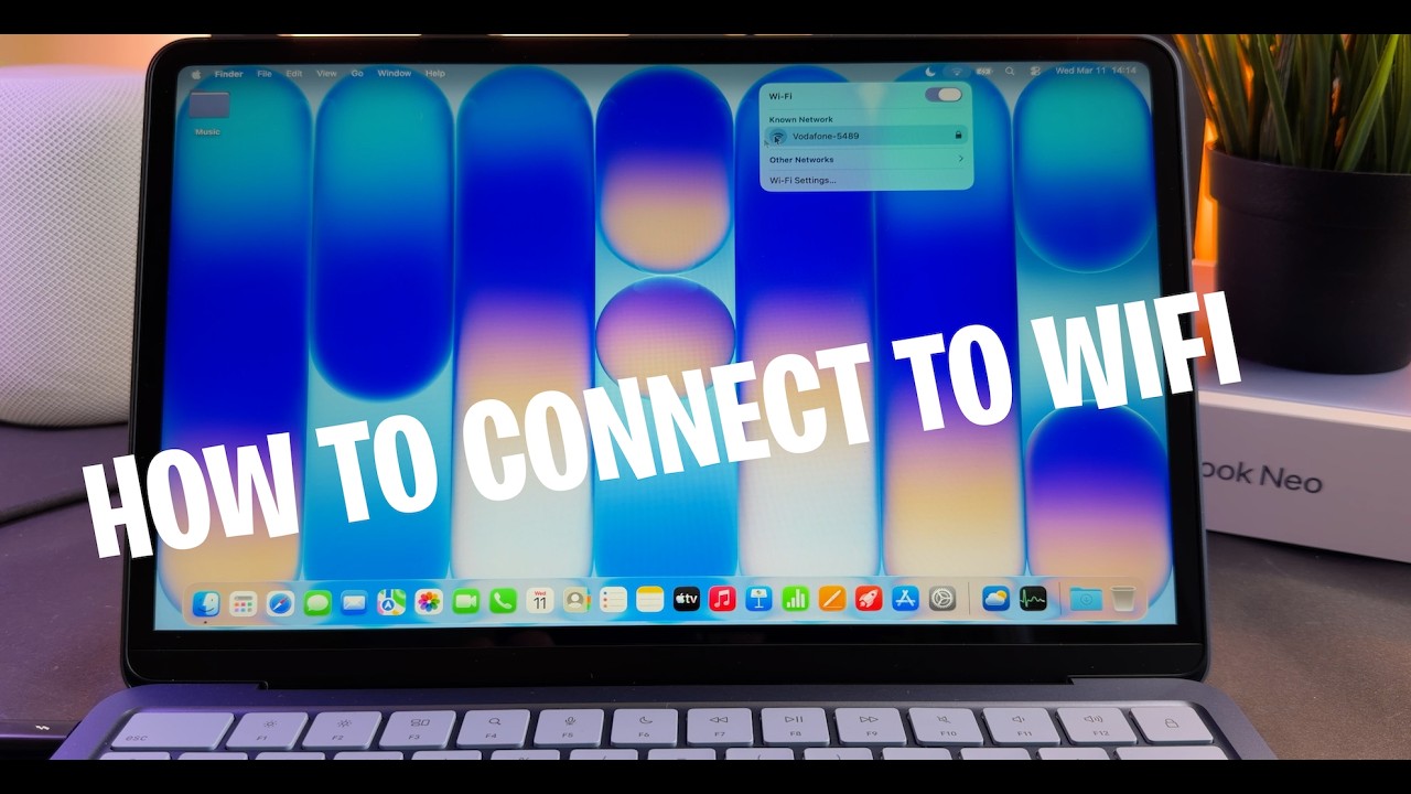 How To Connect To Wifi On MacBook Neo - YouTube