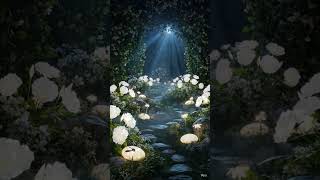 Turn Your Garden Into a Glowing Moon Paradise 🌙Night Garden Hack #garden #shorts